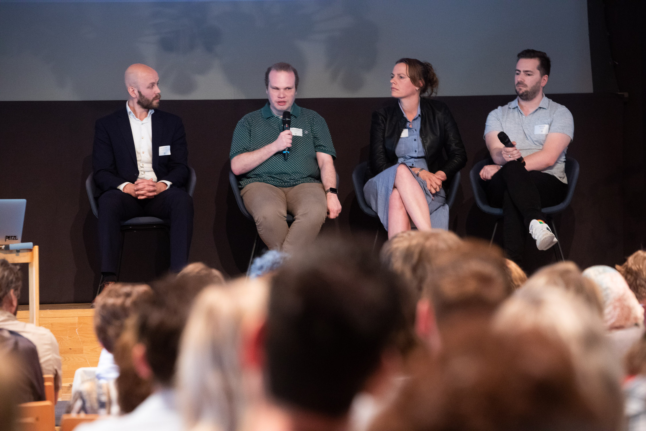Olaf Schoelink, Bram Duvigneau, Leonie Steggink en Roel Van Gils