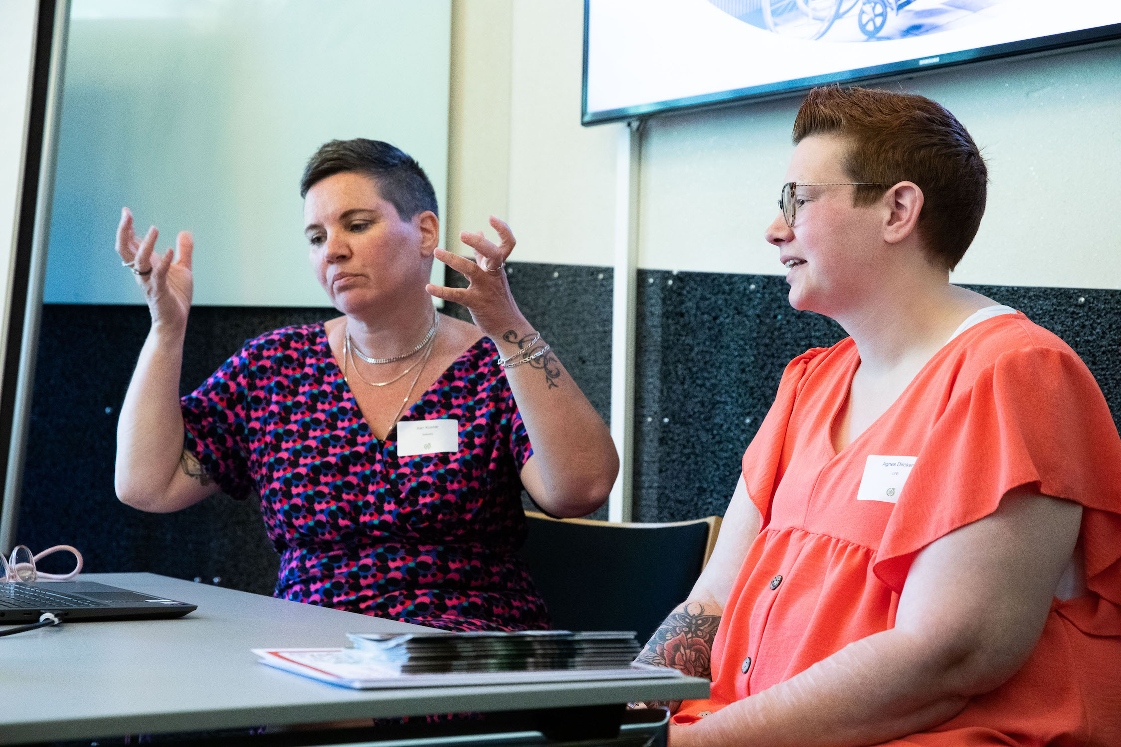 Xan Koster en Agnes Dircken